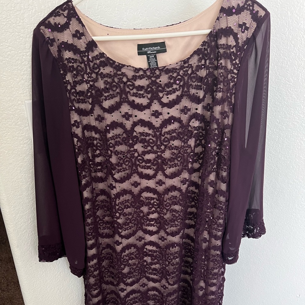 Burgundy/Purple formal dress